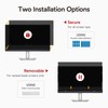 bersem 2 Pack 27 inch Removable Computer Privacy Screen Filter