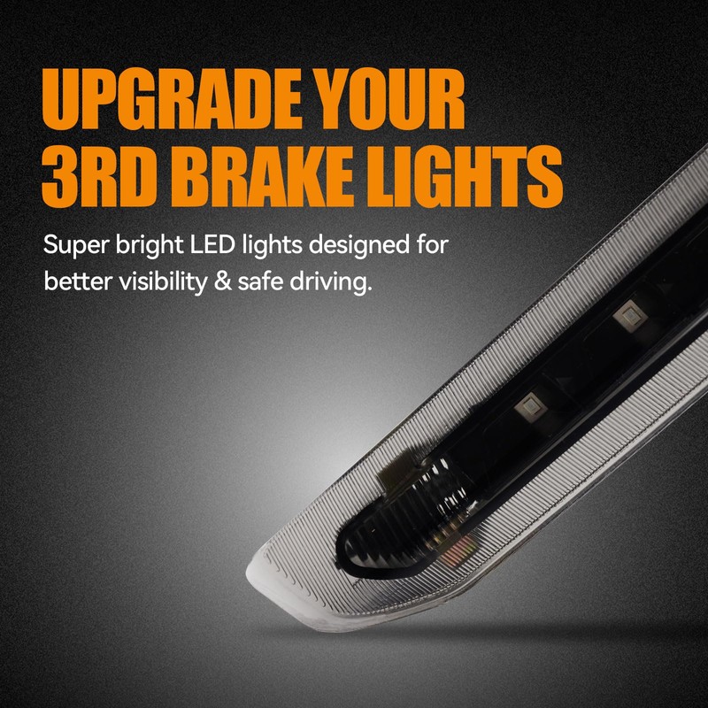Cxdar Third 3rd Brake Light LED for 2013-2018 Ford Escape,