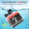 TOMGDRACO Insta360 ONE RS Panoramic Mode Dive Case for Panoramic