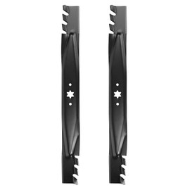 ACEBRI Mower Blades 46 inch Mulching Blade for Cub Cadet 942-04290-X,742-04244,942-04244,942-04244A,for MTD 742-04290,942-04244A,942-04290,942-04290-X,2Pack