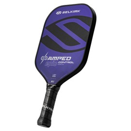 2024 Selkirk Amped Control Pickleball Paddle | Fiberglass Pickleball Paddle | FiberFlex+ Face | Polypropylene X5+ 16mm Core | Designed for Consistent Sweet Spot | Epic Lightweight | Purple