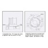 BUYGOO 285811 Agitator Repair Kit with 80040 Washer Agitator Dog
