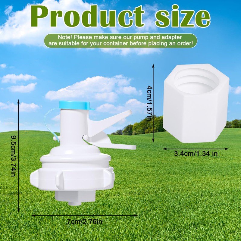 Weysat 1 Set Water Pump Faucet Adapter Kit Compatible with
