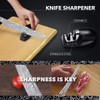 MOSFiATA 8" Super Sharp Professional Chef's Knife with Finger Guard