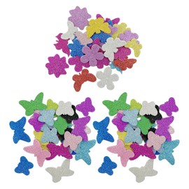 30G Butterfly Stickers, Shiny Stickers, Handicraft Stickers, Decorative Stickers, Can Be Used On Walls, Windows, Cards, Etc.