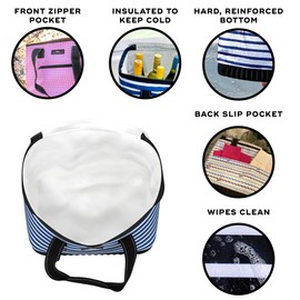 SCOUT The Stiff One - Large, Soft, Lightweight, Insulated Cooler with Hard Bottom, Beach, Family, Travel, Picnic Cooler