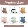 New 6Pcs Creative 3D Craft Figurine Computer Monitor Decor,Tv and