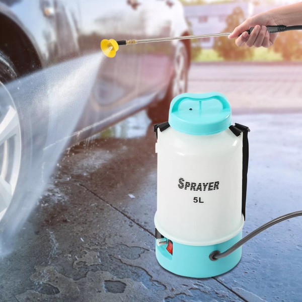 Professional 1.32 Gal. Lithium Battery Powered Rechargeable Garden SPRAYER New!