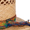 Stetson Western Raffia Hat Cowboy Charm Women Men Summer, natural,