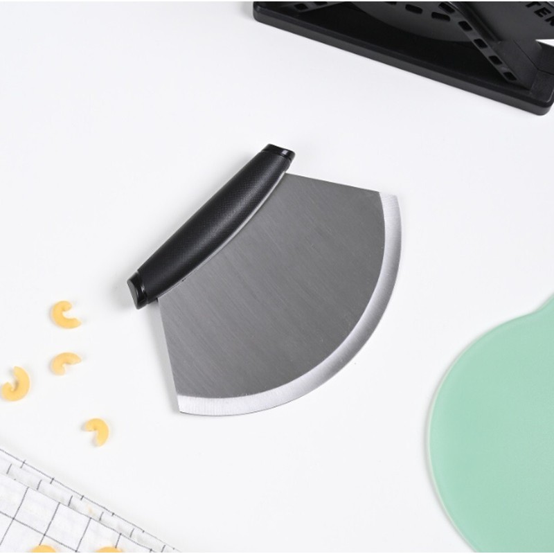 TIKA Heavy Duty Stainless Steel Pizza Cutter with Protective Cover