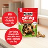 Milk-Bone Chews GnawBones Rawhide Free Dog Treats, Chicken, 30 Long