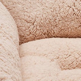 Fancy Pets Cama Maltes para Perro Tamaño Mediana Color Café  Cama Spaniel para Perro Chica 53 cm x 44 cm Color Café                                   