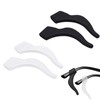 Landrain 20 Pairs Non-Slip Glasses Temples, Universal Glasses Ear Hook, White
