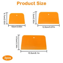 PMTFUMY 3-Piece Professional Body Filler Repair Kit ， Filler Spreaders, Reusable Car Filler for Bodywork Kit, Car Body Repair