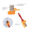 5pcs Edge Painting Brush Durable Compact Light Trim Paintbrush for