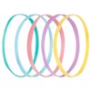 Lady Jayne Pastel Snagless Elastomer Elastics 50 Pack