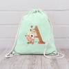 Geschenk mit Namen personalisiert by Shirtracer - Gym Bag Backpack