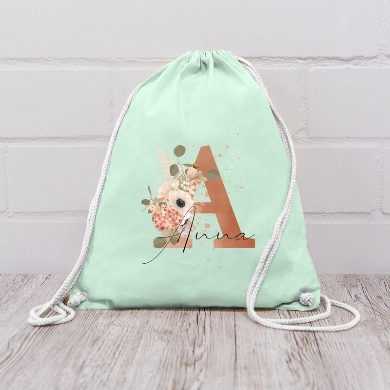 Geschenk mit Namen personalisiert by Shirtracer - Gym Bag Backpack