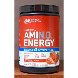 Optimum Nutrition Amino Energy + Hydration Optimum Nutrition Essential Amin.O. Choose Flavor - Strawberry Burst