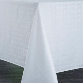 Nydel Venezia Heavy Duty Damask Tablecloth Square 160 x 160 cm