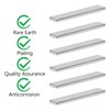 Pack of 6 Neodymium Magnets Extra Strong, Rectangular and Small,