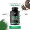 Espirulina Orgnica de 300 Cpsulas 500 mg. Ingredientes naturales Alga