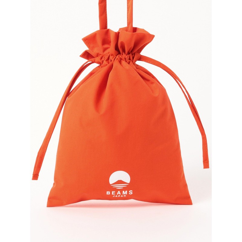 Beams Japan 56610305271 Campus Bag Logo Shoulder Bag ORANGE FREE