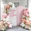 MASTRON Baby in Bloom Sign, 16”x24” Felt Letter Baby Shower