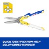 LENOX TOOLS Pliers, Long Straight Avitation Snips, With Durable Grip