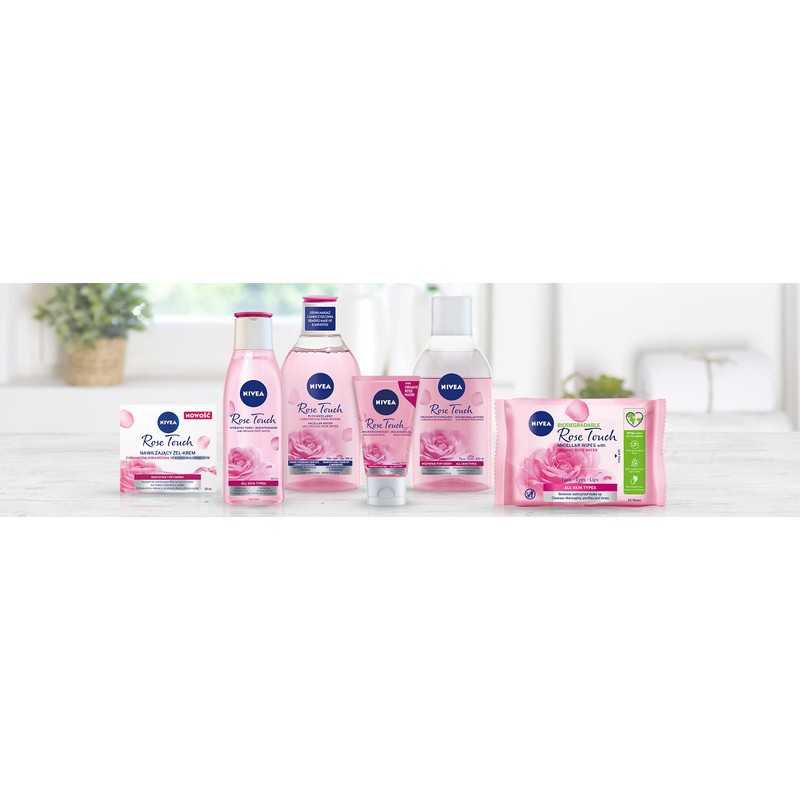 NIVEA Micelere Cleansing Gel with Organic Rosewood - Rose Touch