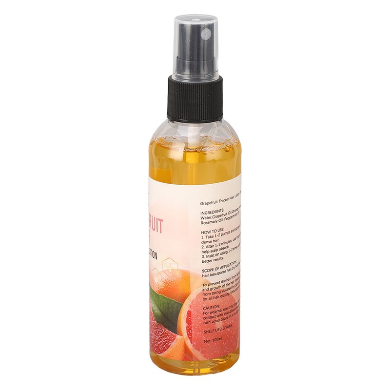 3pcs Grapefruit Thicker Hair Lotion Spray 100ml Smoothing Nourishing Hair