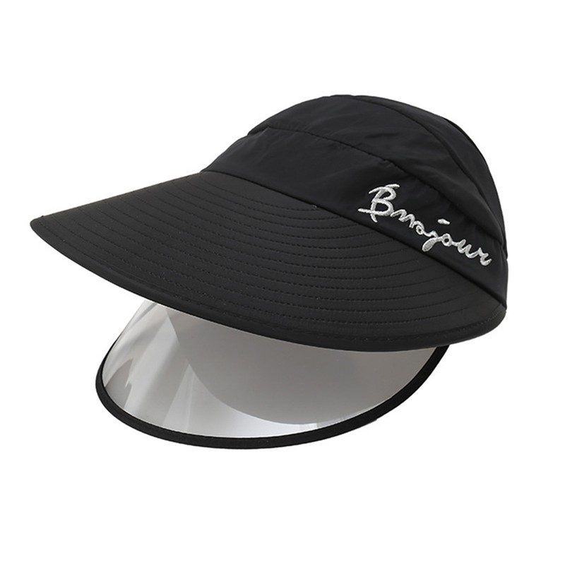 Wide Edge Sun Hat Protective with Removable Face Shield Summer