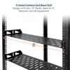 Tecmojo 1U Rack Shelf,19 inch Width 6 inch Depth,Rack Mount