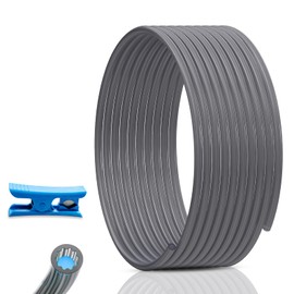 AJOYIB 5M PTFE Tube for 1.75mm Filament, Star-Shaped Inner Channel Teflon Tubing Low Resistance, Compatible with Bambu Lab A1/P1/X1C, Creality Ender 3/CR-10/K1, Anycubic Mega 3D Printers