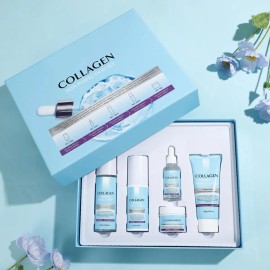 Kid Facial Colágeno Crema Sérum Limpiador Antiedad Loción