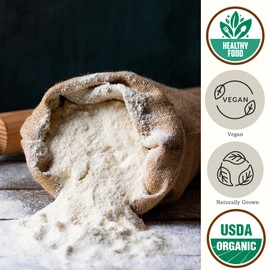 Be Still Farms Bulk Einkorn Flour Organic 4.8 lb - Bread Flour for Baking - Ideal Whole Wheat All Purpose Flour Unbleached - High in Protein & Fiber | USA Grown | USDA Certified | Vegan | Non-GMO