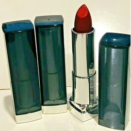 MAYBELLINE Color Sensational Matte Metallic Lipstick 962 HOT LAVA 3 X LIPSTICK