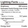 DEGNJU A19 LED Light Bulbs, 60 Watt Equivalent LED Bulbs,
