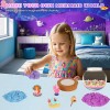 Mermaid Terrarium Craft Kit for Kids - with LED Night
