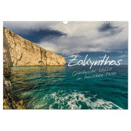 Zakynthos - Griechische Idylle im Ionischen Meer (Wandkalender 2026 DIN A3 quer), CALVENDO Monatskalender: Impressionen von der Ionischen Insel Zakynthos (CALVENDO Orte)