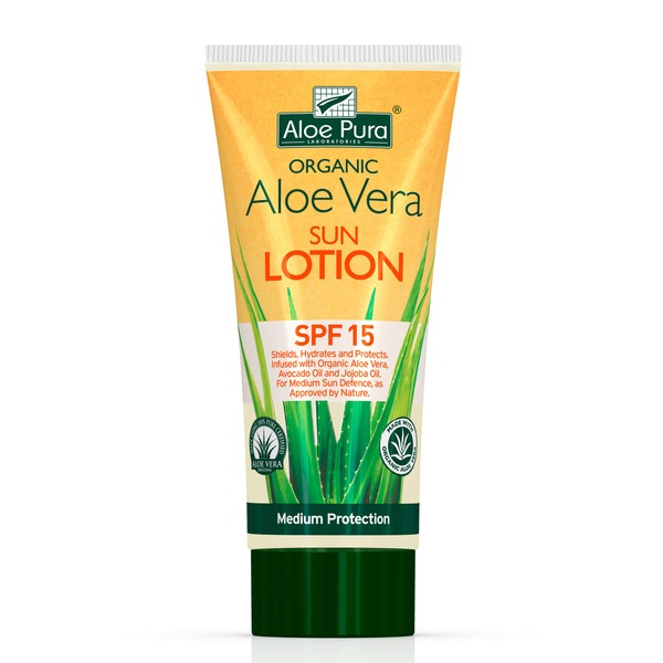 Aloe Pura Aloe Vera Sun Lotion SPF 15 200 ml