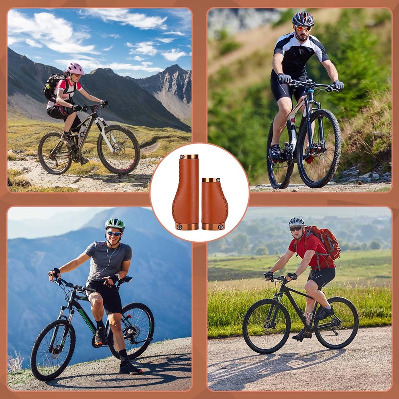 Bicycle Grips, Suitable for 22 mm Handlebars, Non-Slip MTB Handlebar