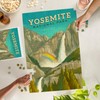 Yosemite National Park, California, Yosemite Falls, Oil Painting (1000 Piece