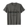Original Crested Butte CO Rocky Mountains Graphic Design T-Shirt