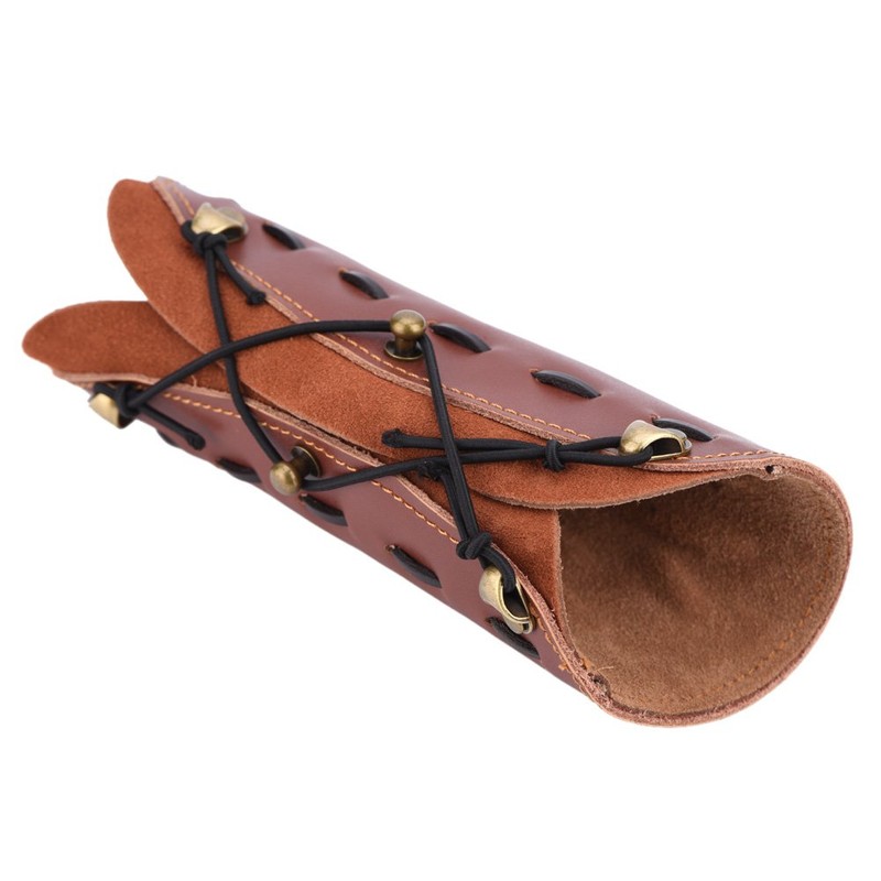 Protective Arm Guard, Bow Arrow Arm Guard Leather Bracer Safe