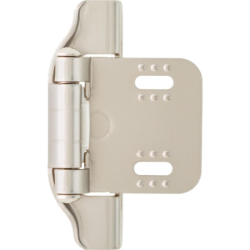 Franklin Brass (10-Pack) Self-Closing Cabinet Hinges Semi-Wrap 1/4' Overlay for