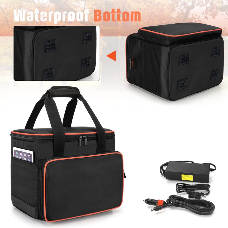 Trunab Travel Carrying Case Compatible with Jackery Explorer 500, Portable
