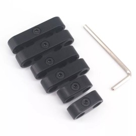 8.5mm 8.8mm 9mm Black Spark Plug Wire Separator Dividers Looms Chevy Ford 7343B