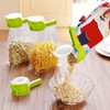 Snack Clips That Pour, Reusable Bag Clip with Pour Spout,