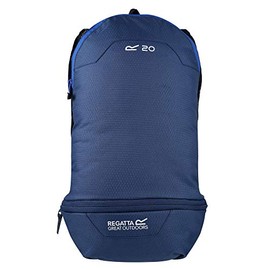 Regatta Packaway Hipack' Breathable Lightweight Straps Packable Backpack Rucksacks - Dark Denim/Nautical Blue, Single